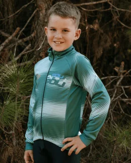 Veste thermique enfant garçon - RACING | VERT