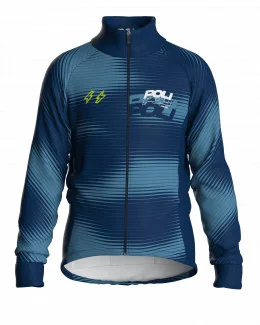 Veste thermique enfant garçon - RACING | BLEU FONCÉ