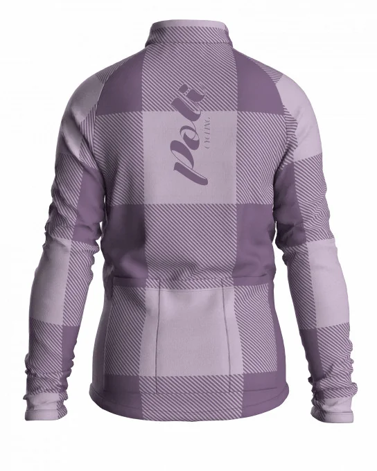 Maillot enfant fille manches longues - VICHY