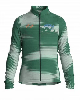 Maillot enfant garçon manches longues - RACING | VERT