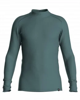 Sous-vêtement sport en laine Merinos unisexe - DRYWOOL | BLEU CLAIR