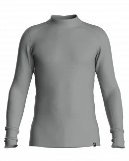 Sous-vêtement sport en laine Merinos unisexe - DRYWOOL | GRIS CLAIR