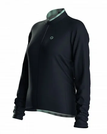 Maillot vélo manches longues femme - VICHY
