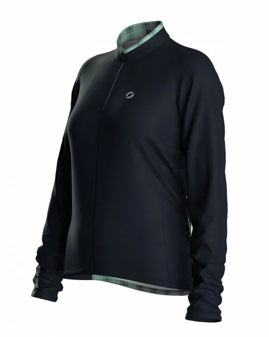 Maillot vélo manches longues femme - VICHY