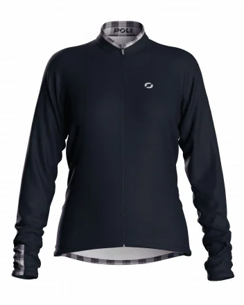 Maillot vélo manches longues femme - VICHY
