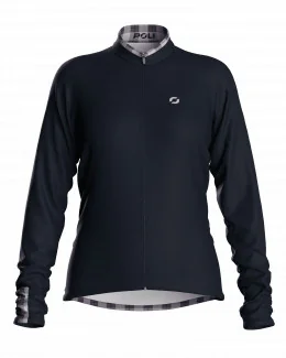 Maillot vélo manches longues femme - VICHY