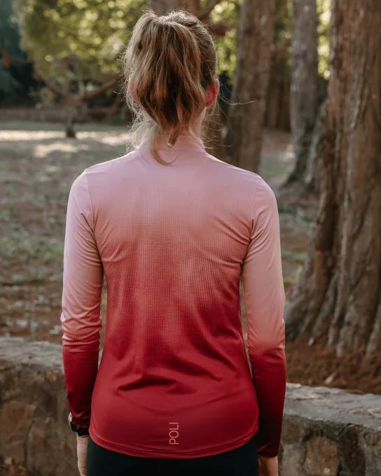 Maillot running femme manches longues - CLOUD