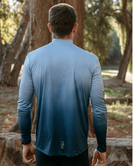 Maillot running homme manches longues - CLOUD