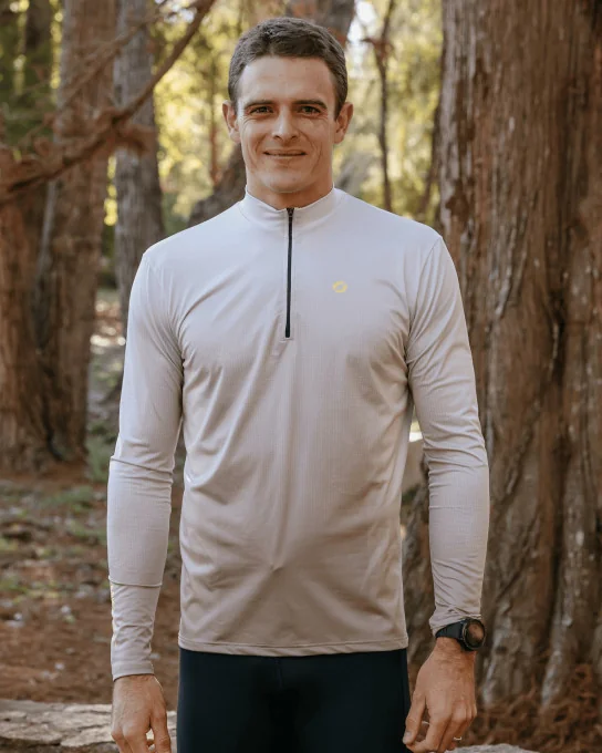 Maillot running homme manches longues - CLOUD