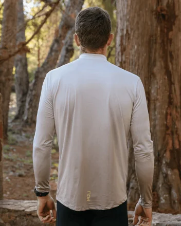 Maillot running homme manches longues - CLOUD