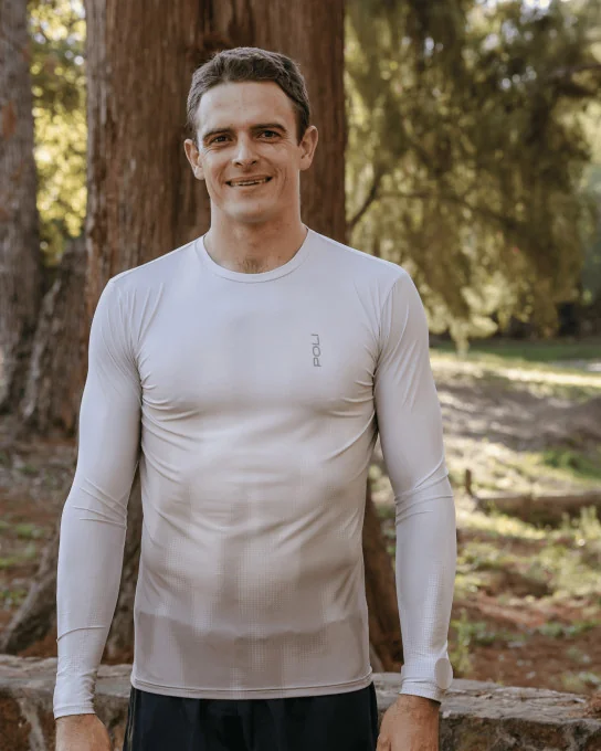 T-shirt running homme manches longues - STORM