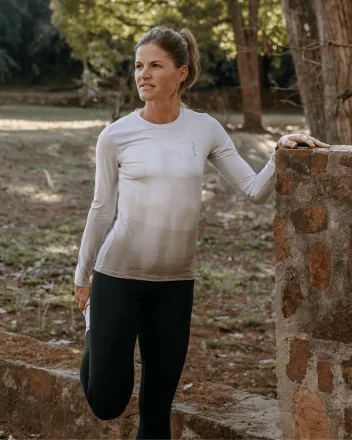 T-shirt running manches longues femme - STORM