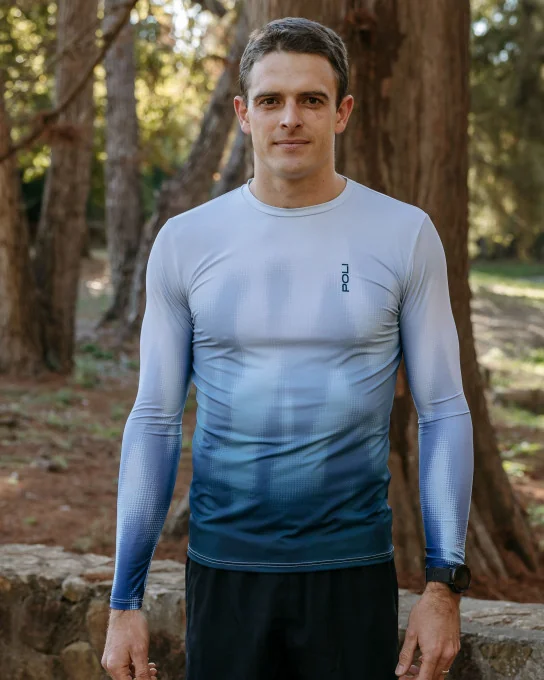 T-shirt running homme manches longues - STORM