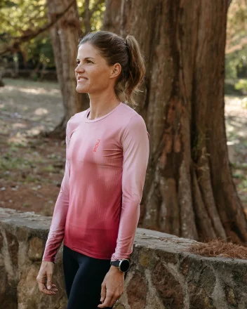 T-shirt running manches longues femme - STORM