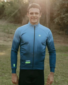 Veste thermique mi-saison homme - RACING | BLEU FONCÉ