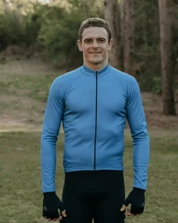 Maillot vélo manches longues homme - RACING