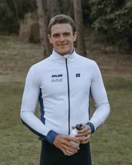 Veste thermique unisexe - PULSE | BLANC / BLEU MARINE