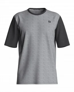 T-shirt manches courtes homme BRUNO | GRIS CLAIR / GRIS FONCÉ