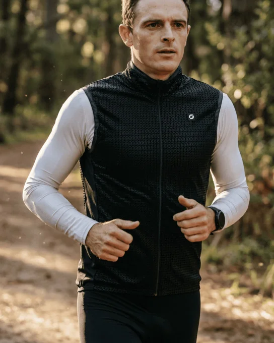 Gilet sans manches running unisexe - NOE ISO