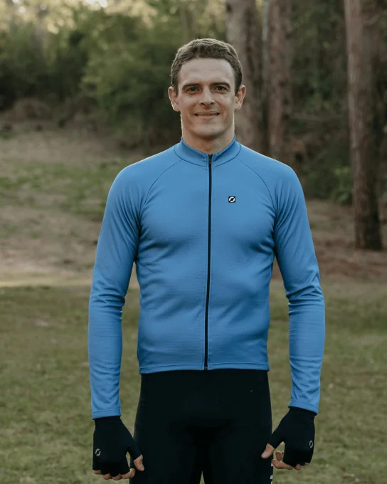 Maillot vélo manches longues homme - RACING
