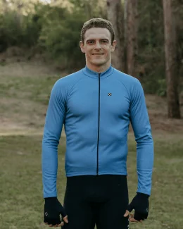 Maillot vélo manches longues homme - RACING