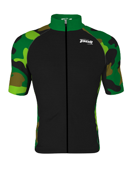 maillot de velo manches courtes camo