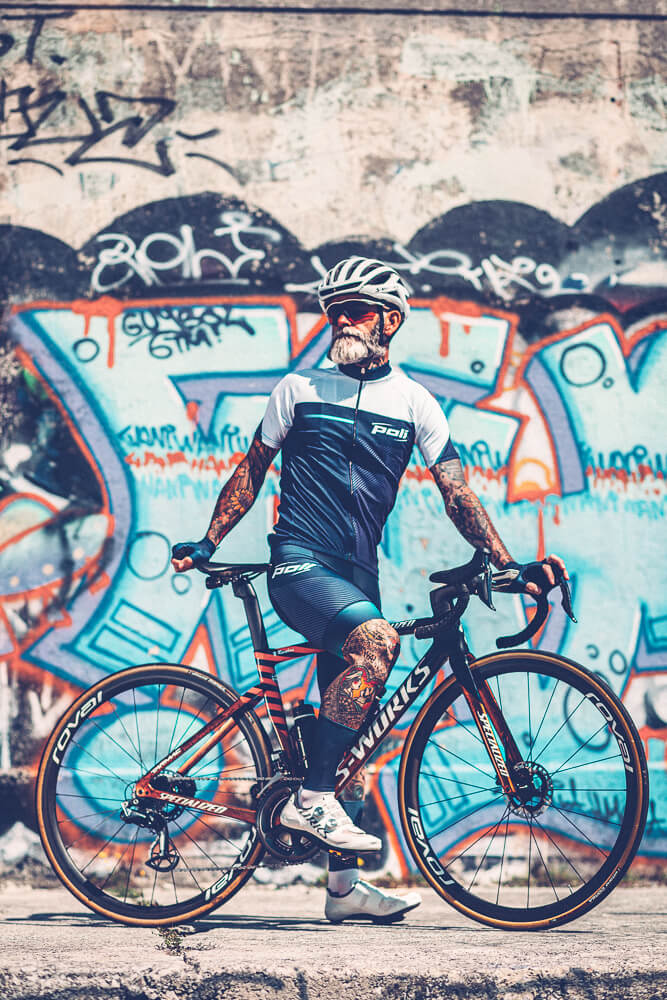 maillot cyclisme homme poli