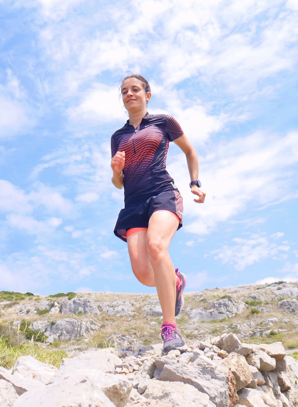 tenue trail femme poli