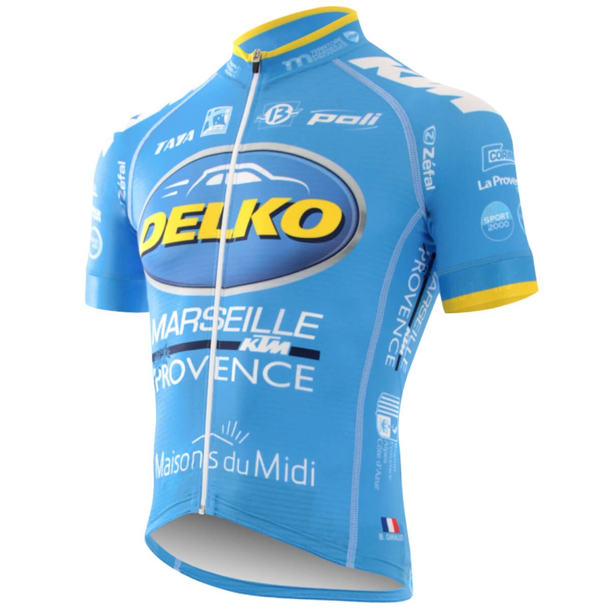 Nouveau maillot de vélo Delko Marseille provence KTM