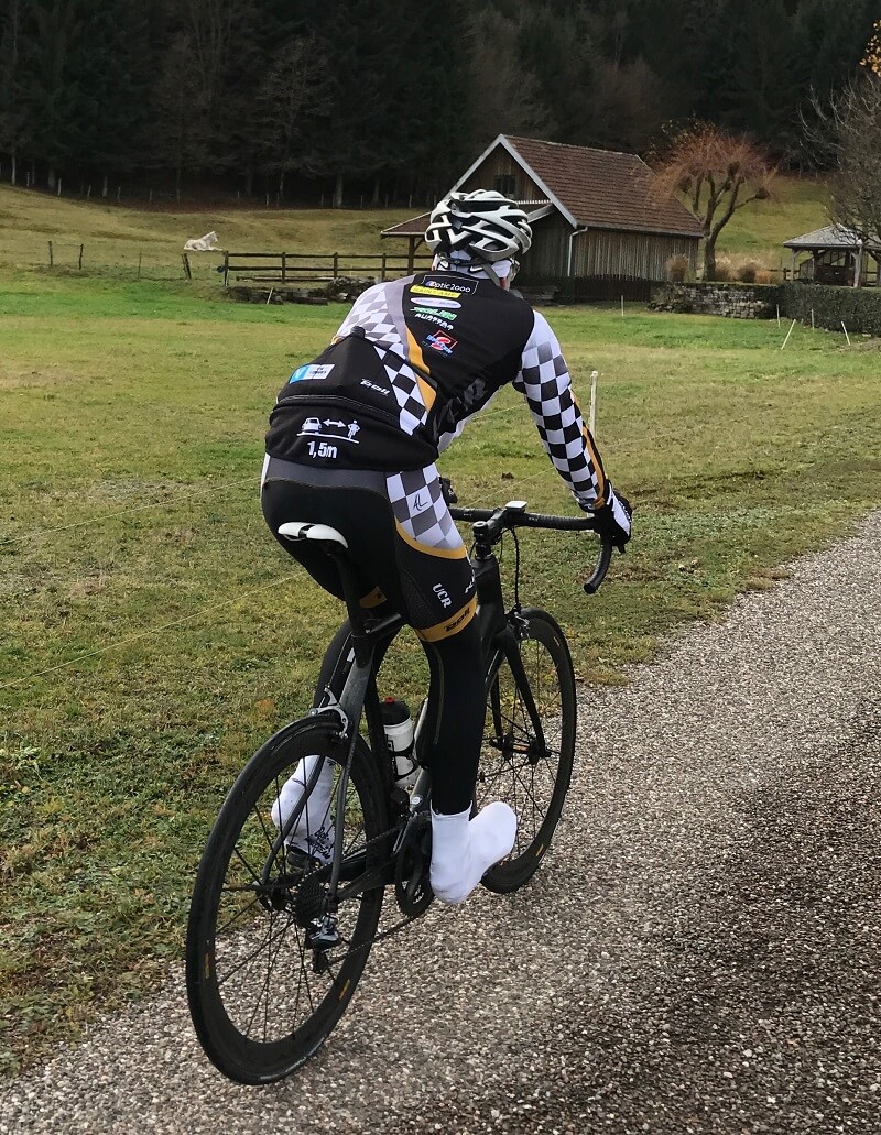 la tenue hiver du cycliste