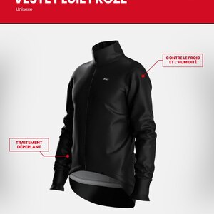 C’EST LE MOMENT DE SORTIR LA FROZE ! ❄️Conçue contre le froid et l’humidité, la veste de pluie FROZE vous permet de continuer à rouler même lorsque les températures baissent.Légère et compacte, c’est la veste idéale pour aborder vos meilleures sorties hivernales ! ✨👉À retrouver sur notre site web#teamPOLI #Cycling #Cyclisme #winter #autumn