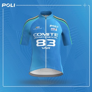 🚴‍♂️✨ Poli et le Comité Départemental de Cyclisme du Var sont fiers de vous présenter les nouvelles tenues officielles !🔵 Un design unique pour la sélection départementale du Var 🟠 Un style distinct pour les futurs champions du départementDeux créations pensées pour allier performance et identité sportive ! 🔥💙#NouveauMaillotPoli #cyclismevar #departementduvar #LEVAR #PassionVélo #Team83 #cyclisme #cyclismeroute #vtt